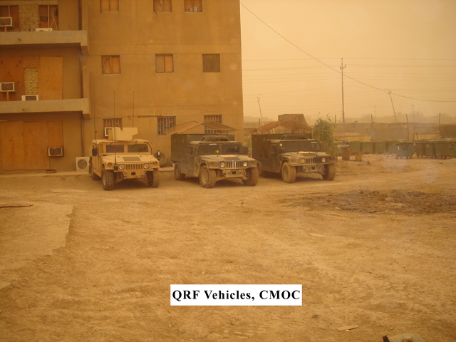 QRF vehicles, CMOC_R