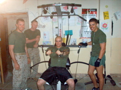 Marines use the BowFlex_s
