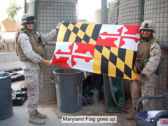 Maryland Flag goes up_r