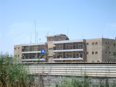 cmoc flying Conn. state flag