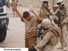 Checking suspects